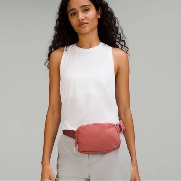 ❤️ Lululemon Brier Rose Extended Strap Everywhere Belt Bag NWT